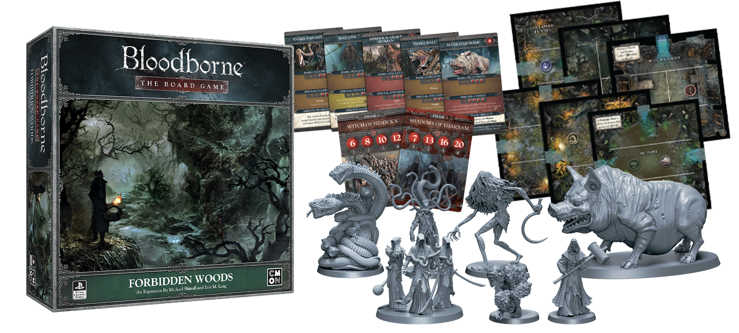 Bloodborne : The Board Game - Forbidden Woods Expansion